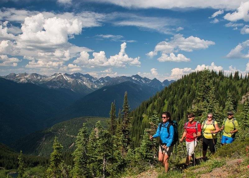 mountain trek