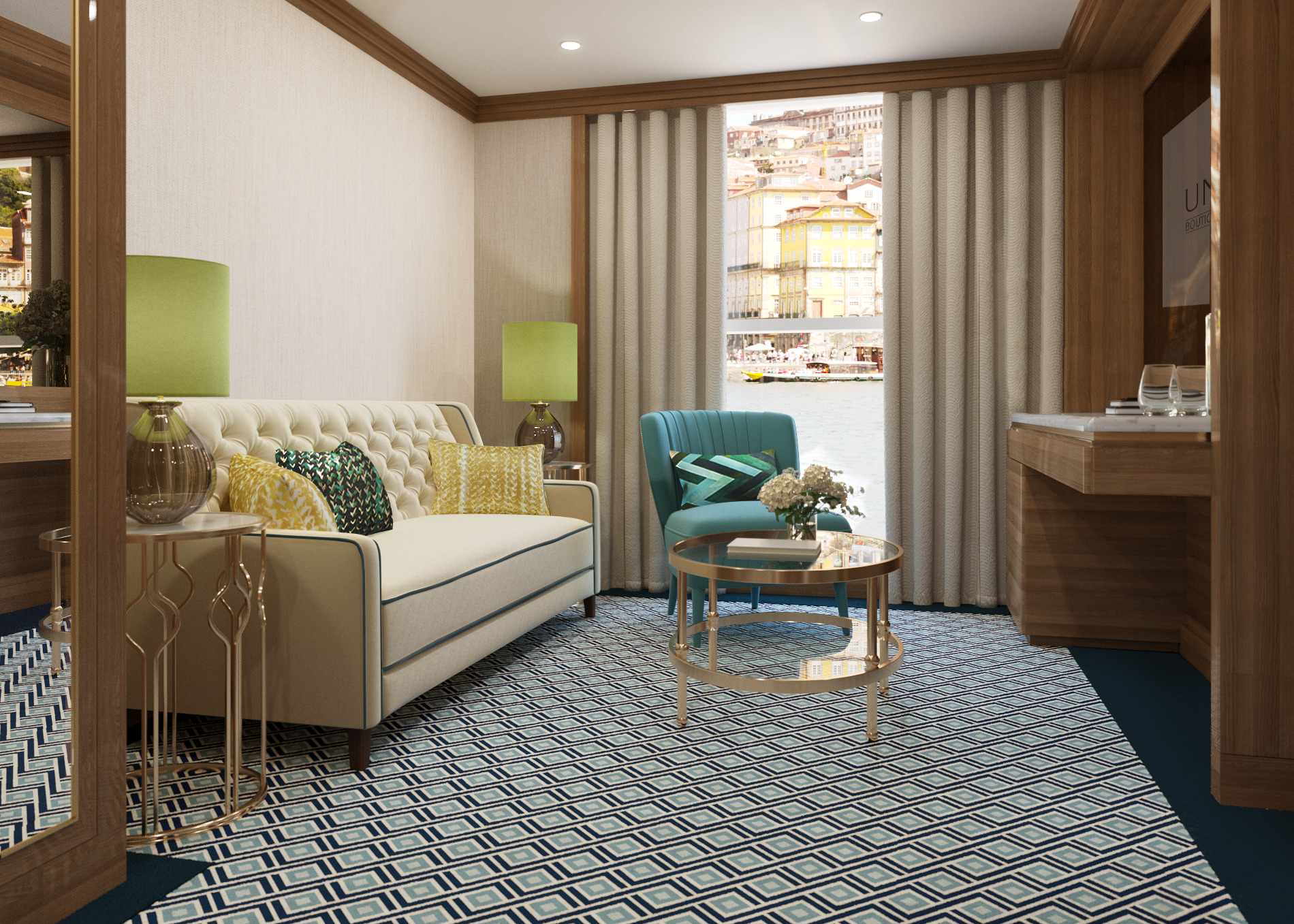 São Gabriel Uniworld cruzeiro no Douro