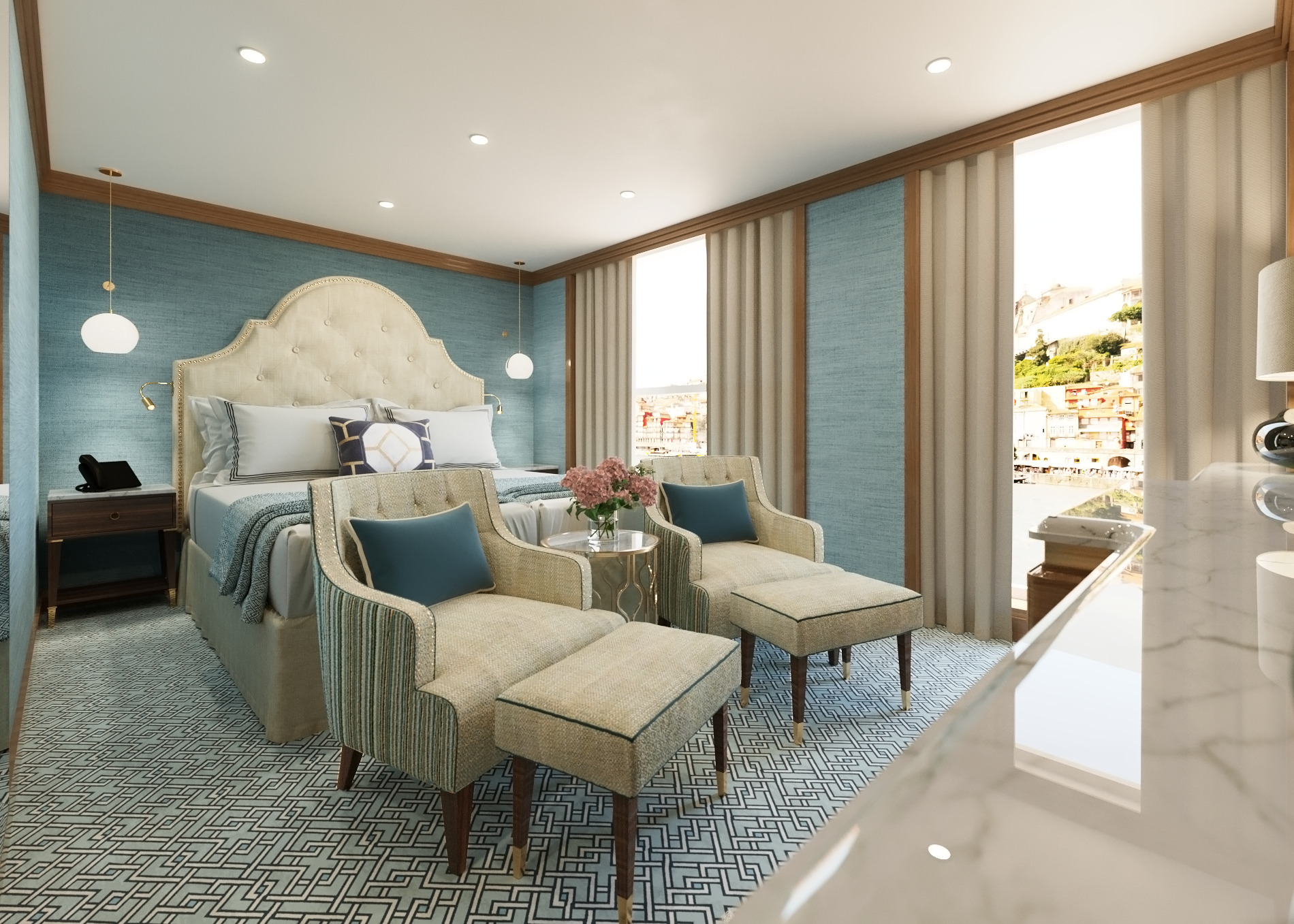 São Gabriel Uniworld cruzeiro no Douro