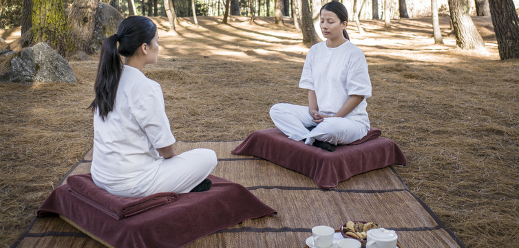 meditação no Butão